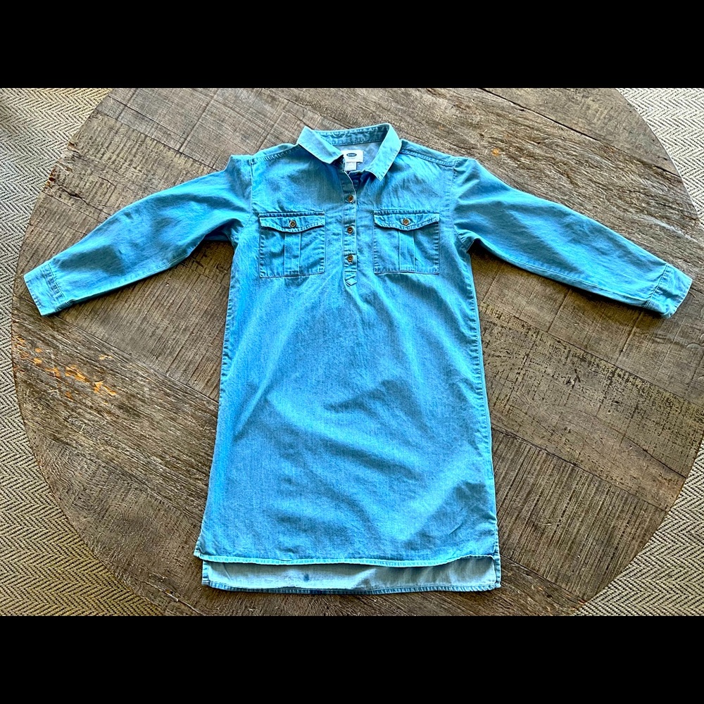 Old Navy Girls chambray dress